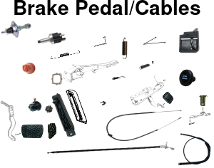 Brake Pedal/Cables